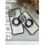 Чорний чохол на iPhone 14 pro MagSafe "colurl new phone case "з закритою камерою 
